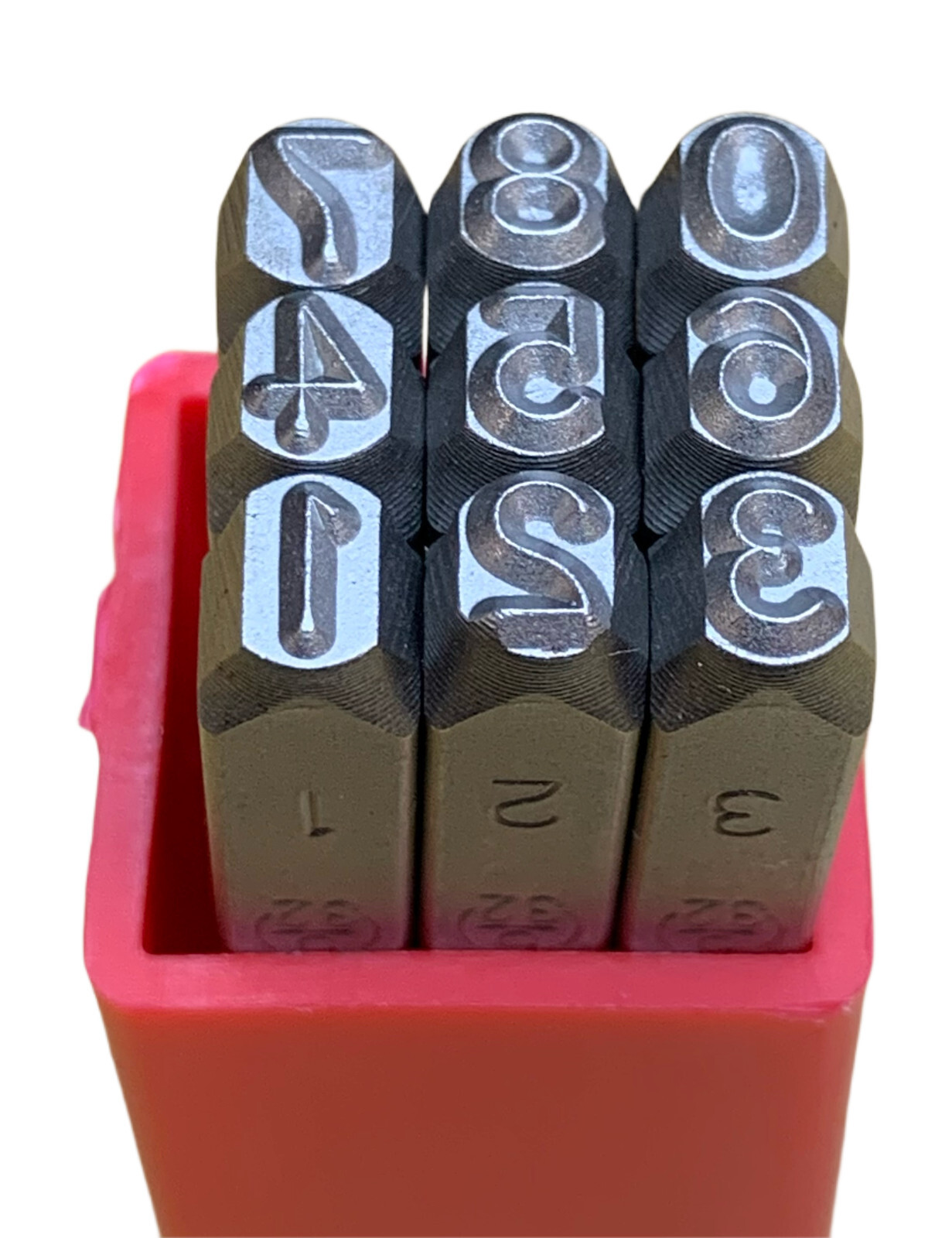 4MM NUMBER STAMPS JEWELLERY, CRAFT WORK, MODEL MAKING &  MARKING RDGTOOLS