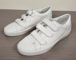 michael kors white leather trainers
