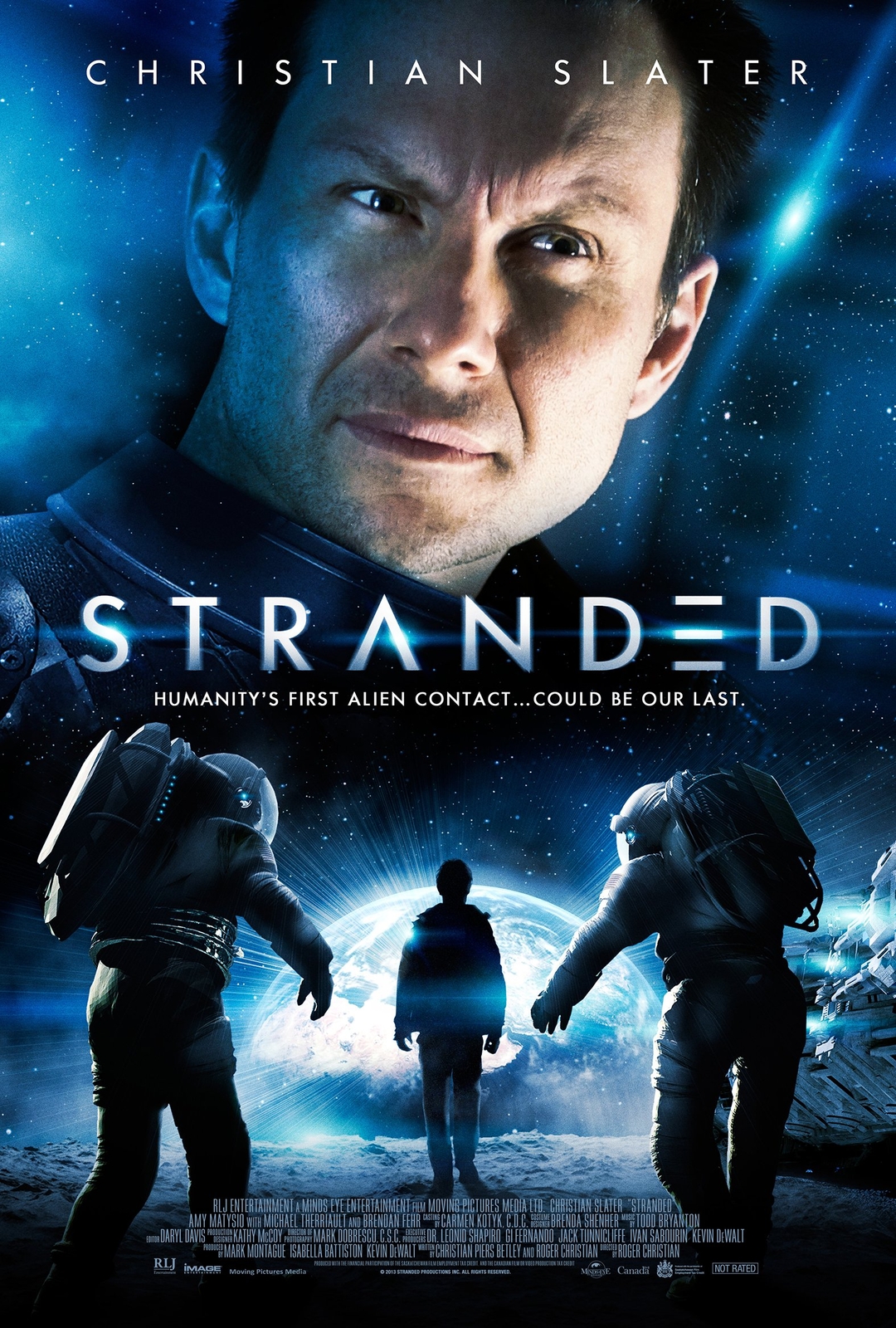 Stranded (Blu-ray) Christian Slater Brendan Fehr Amy Matysio Michael Therriault