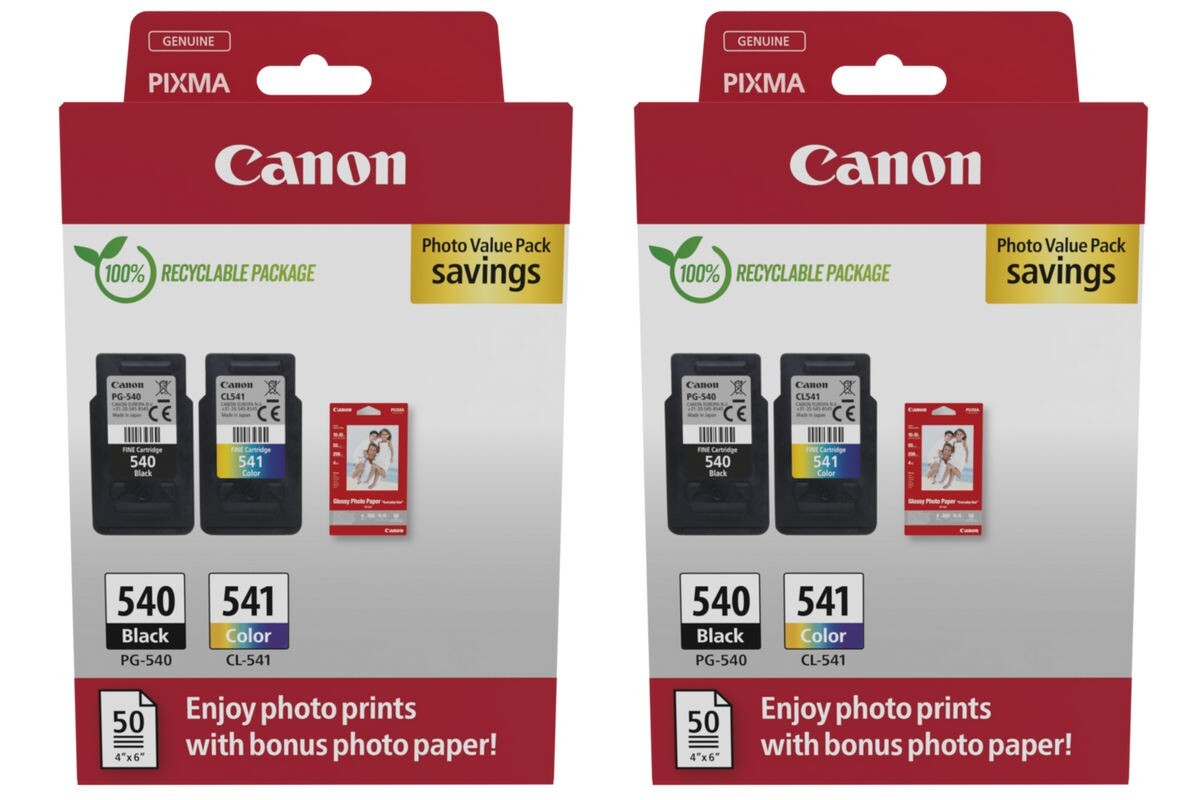Original Canon PG545XL Black & CL546XL Colour Ink Cartridge For PIXMA MG2455 - Image 63