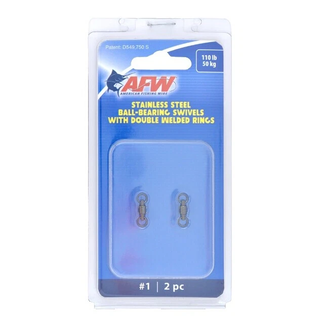 AFW Fishing Swivels & Snaps