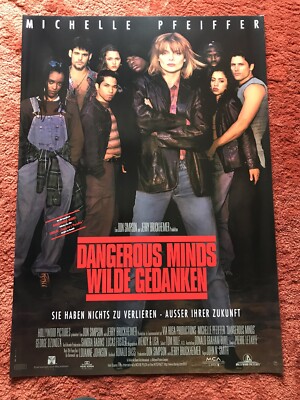 Dangerous Minds - Wilde Gedanken Kinoplakat Poster A1, Michelle Pfeiffer