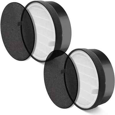 2x True HEPA Replacement Filter For Levoit LV-H132 Air Purifier LV-H132-RF