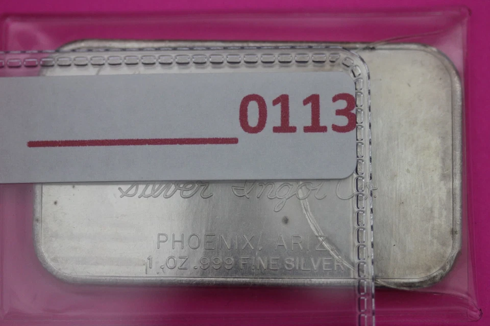 Extremely Rare Planet of the Apes Late 1960's & 1970's Era 1 oz Silver Bar 113N - Image 3 of 3