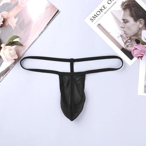 Women PVC Leather Wet Look Open Crotch Bikini Briefs Underwear Panties G-String - Picture 27 of 31