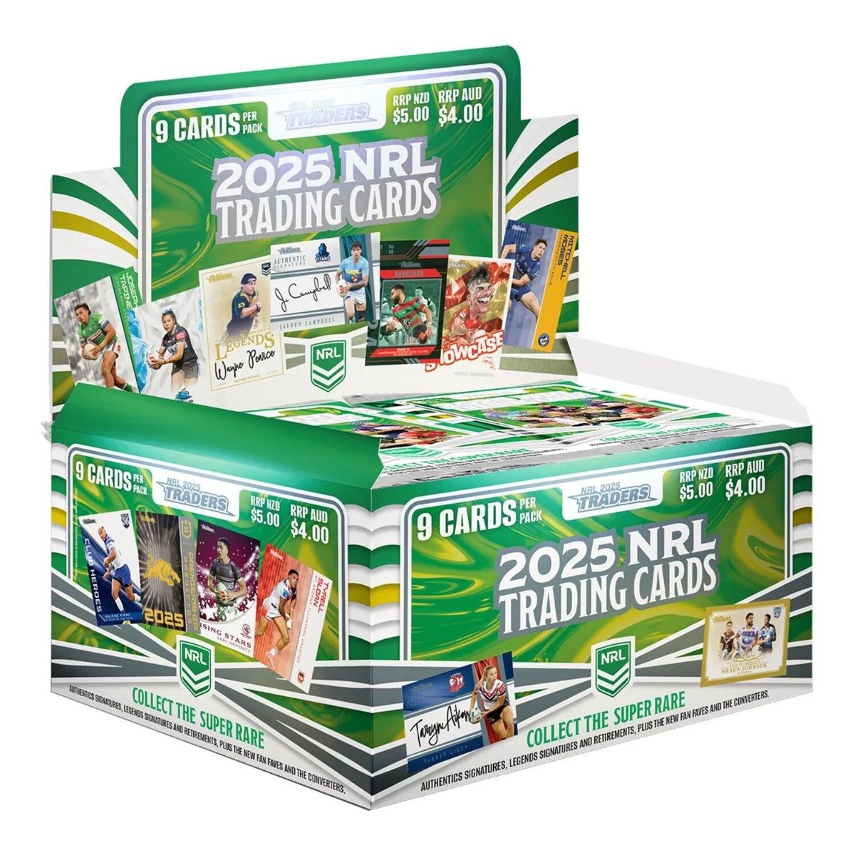 2025 NRL Traders Rugby League Trading Cards Factory Sealed Retail