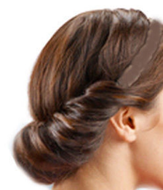 Hair Styling Accessories Grids London Bun Bump Up Brown Hair Bun