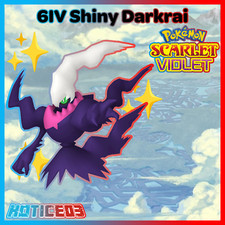 ✨Shiny Darkrai  6IV✨ Pokemon Scarlet & Violet  🚀Fast🚀 Teal Mask DLC