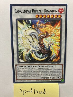 3x Sangepai Bident Dragon Common LEDE-EN039 (Near Mint 1st Edition)