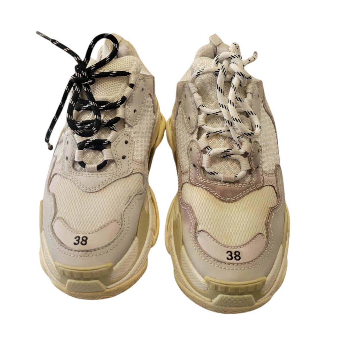BALENCIAGA Men Sneakers Triple S White 25cm Size EU 38 / US 8 | eBay