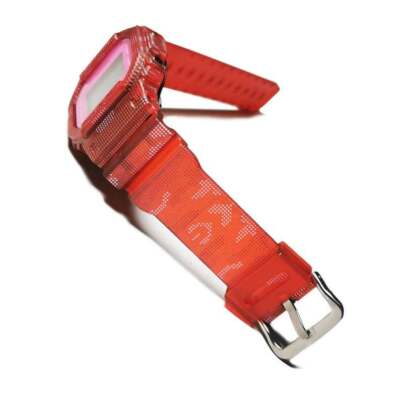 G-Shock DW-5600 Custom Designed Laser Dotted Camo Red Digital