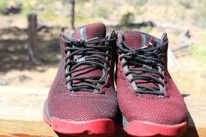 nike air jordan horizon low red