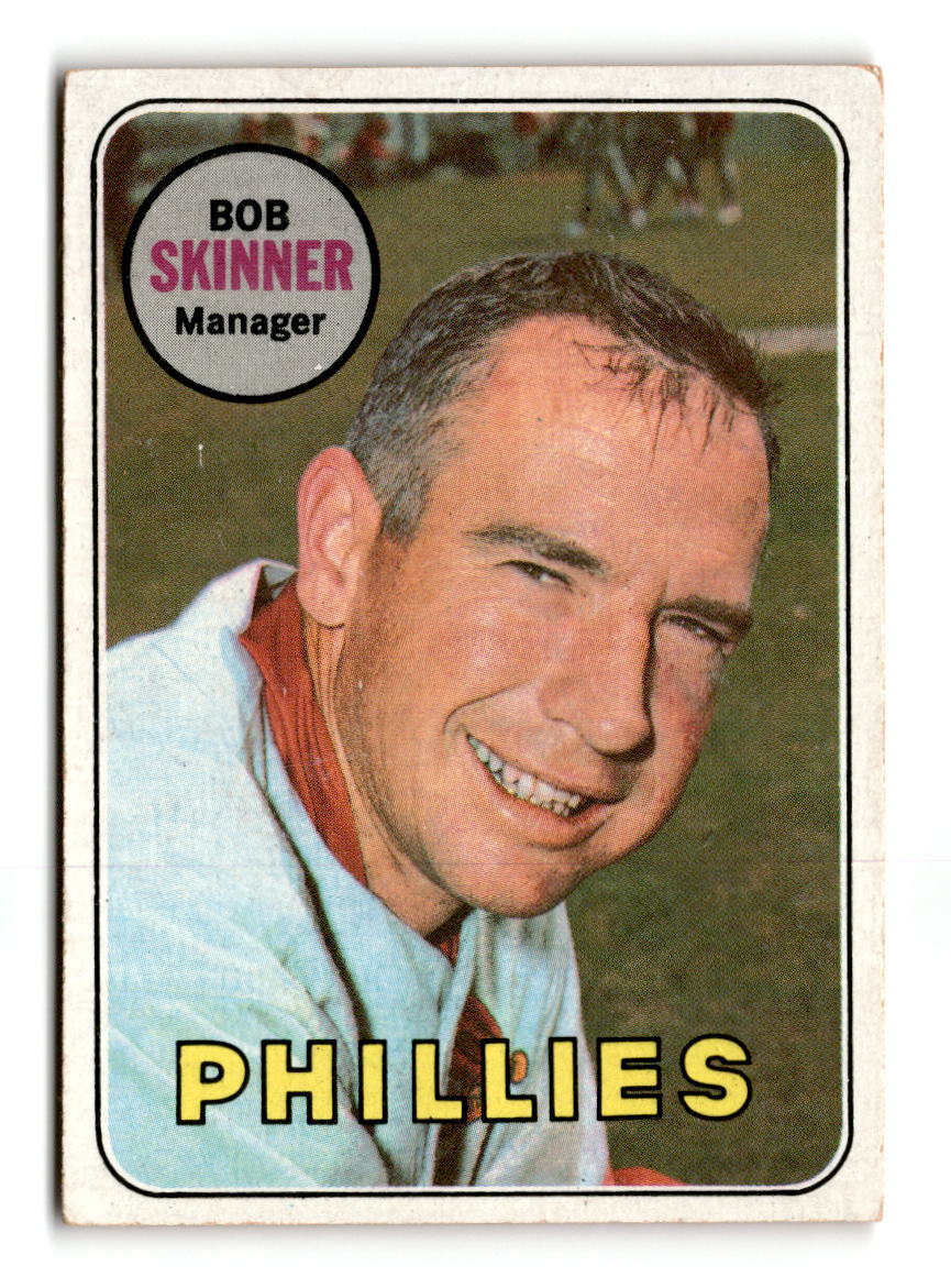 1969 Topps Bob Skinner 369 Philadelphia Phillies Baseball Card eBay