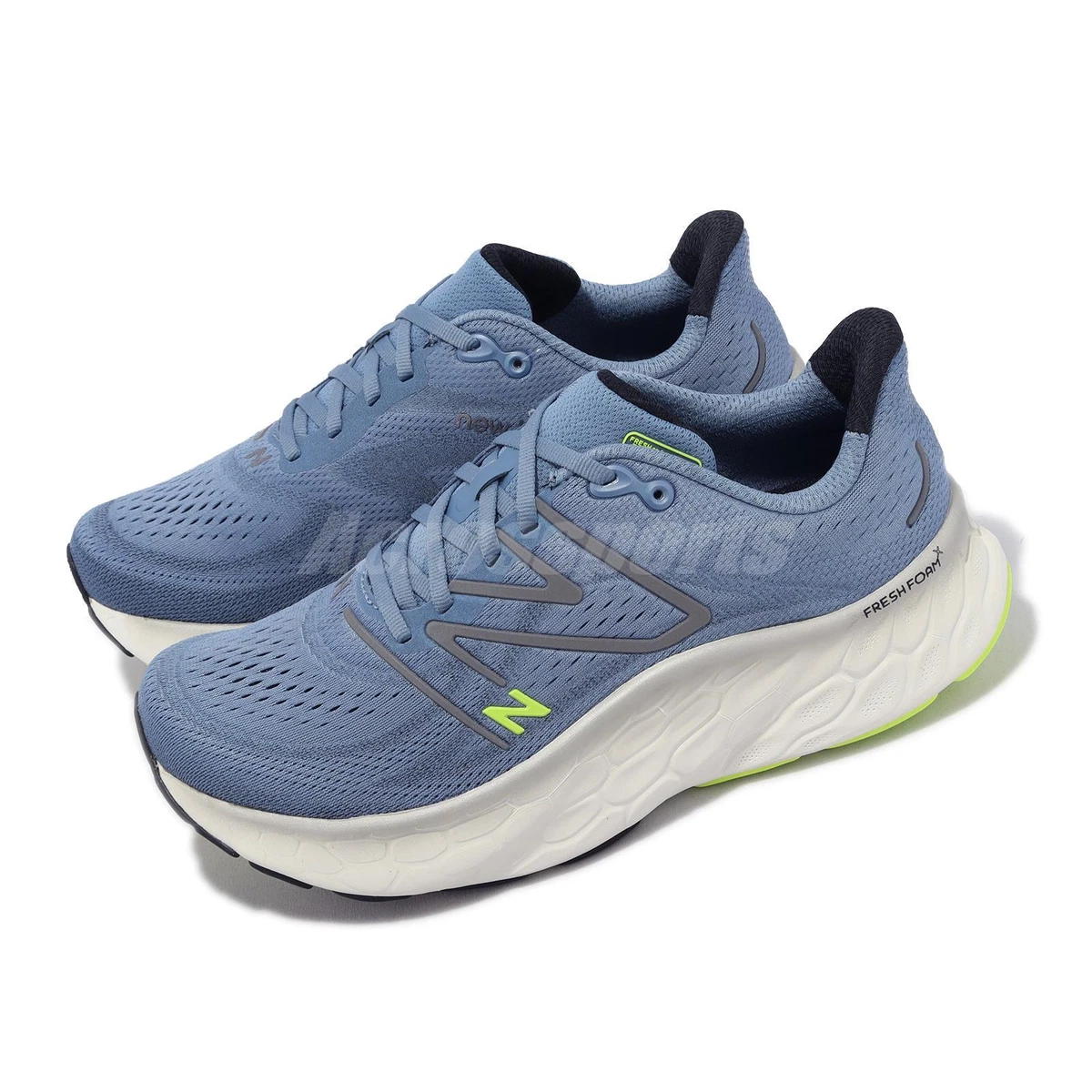 New Balance Fresh Foam X More V4 2E Wide NB Blue Grey Men Running 