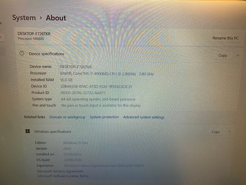Intel Core i7-4900MQ SR15K LAPTOP CPU 2.8 GHz SOCKET G3 P/N CW8064701470901 - Picture 5 of 8