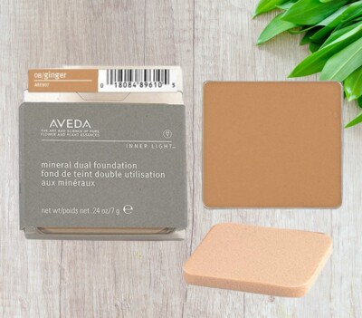 Aveda 08 Ginger Dual Foundation Inner Light NIP NEW Rare Discontinued