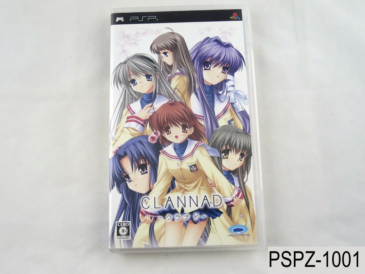 Clannad PSP Japanese Import Sony Japan JP Portable Key