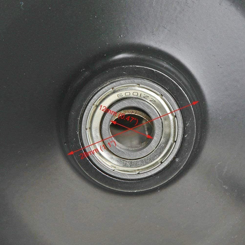 4 PCS Go Kart 4.10-6 Tubless Tire Rim 6" For Scooter Mini Quad Trike Drift Bikes