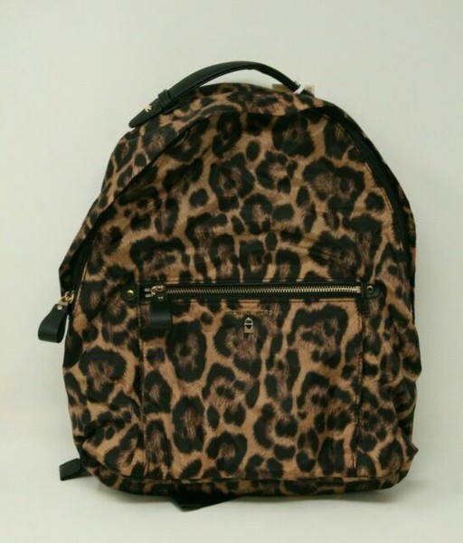 Michael Kors Kelsey Nylon Backpack Large, Leopard for sale online eBay