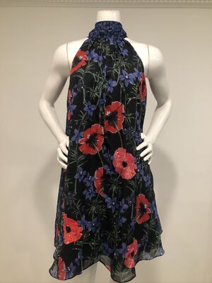 French Connection Floral Dress Women s Size Small. Original Price $298.00,NEW.