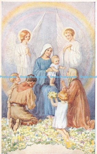 R284179 Adoration The Medici Society Margaret W Tarrant Hale Cushman and Flint - Picture 1 of 4