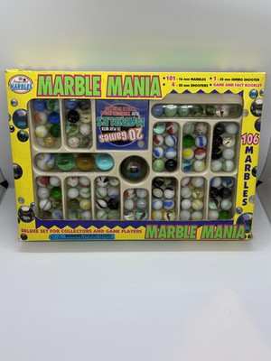 Vintage 1997 Marble Mania 106-teiliges Set von Imperial Toy Titan Toys OVP