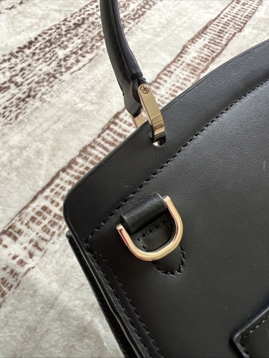Kate Spade New York Romy Medium Leather Satchel - Black MRSP 