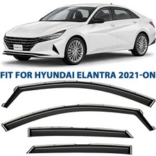 Rain Guards Vent Visors Shade for 2021-2026 Hyundai Elantra