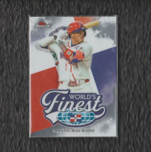 2026 Topps Finest Manny Machado Base (RAW)