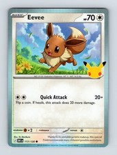 Pokemon TCG - Eevee - 117/128 - ME: 30th Cele...