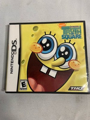 SpongeBob's Truth or Square (Nintendo DS, 2009) 3DS