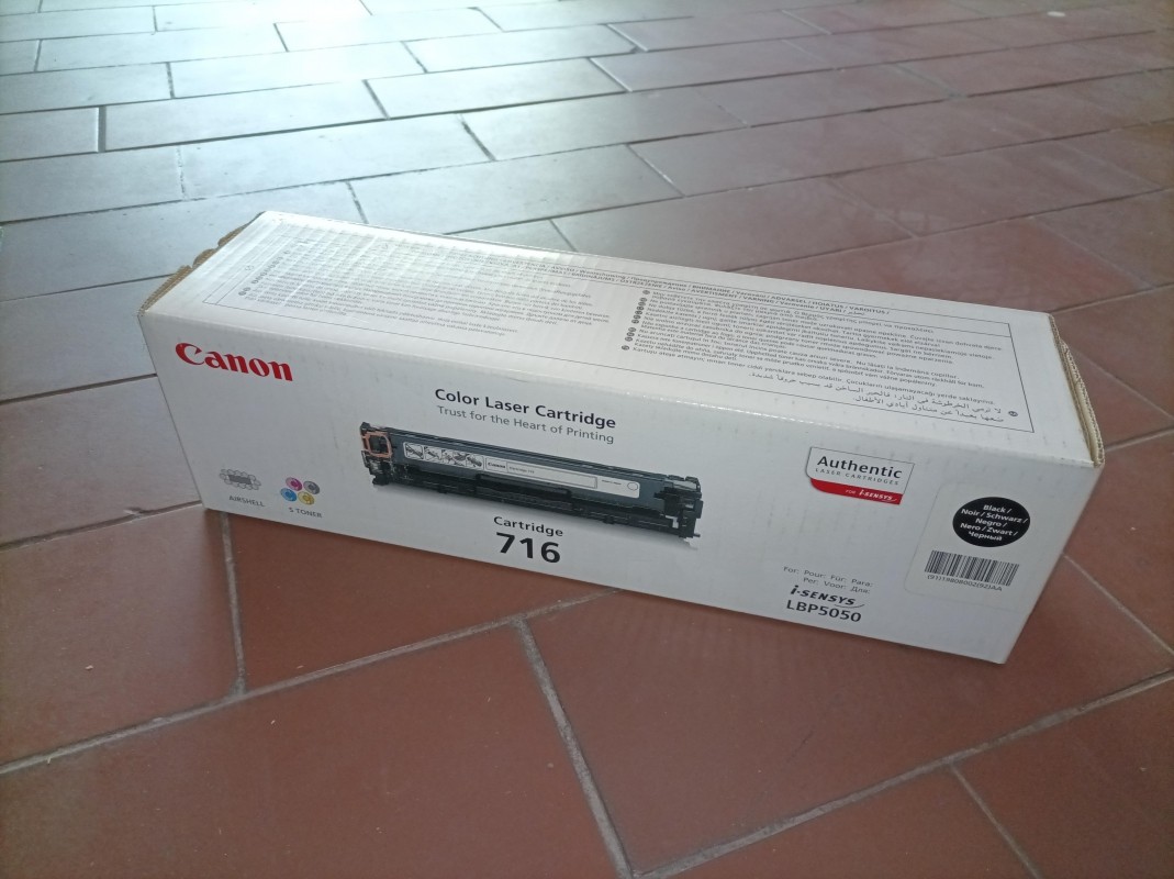 Canon Schwarz Original 716Bk / 1980B002 Toner - Bild 13