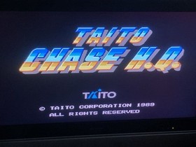 PC Engine Taito Chase H.Q. No back cover Japan Region