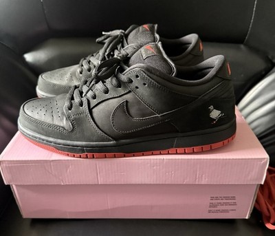 Nike SB Dunk Low TRD QS Staple Pigeon Black Sneakers 883232-008 Size 10 Men s