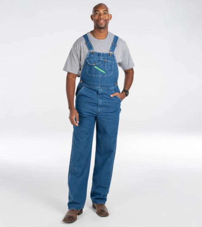 Denim Bib Overalls In Uniform & Work Coveralls & Jumpsuits for