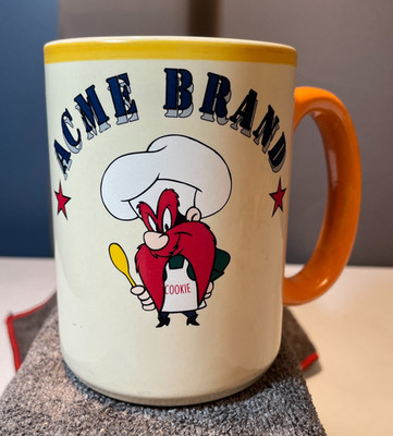 Yosemite Sam Coffee Mug Varmint Stew Recipe Warner Bros Acme Brand 1992 Vintage