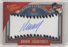 2019 Leather & Lumber Rookie Signatures Baseball Black Ramon Laureano Auto 1u6