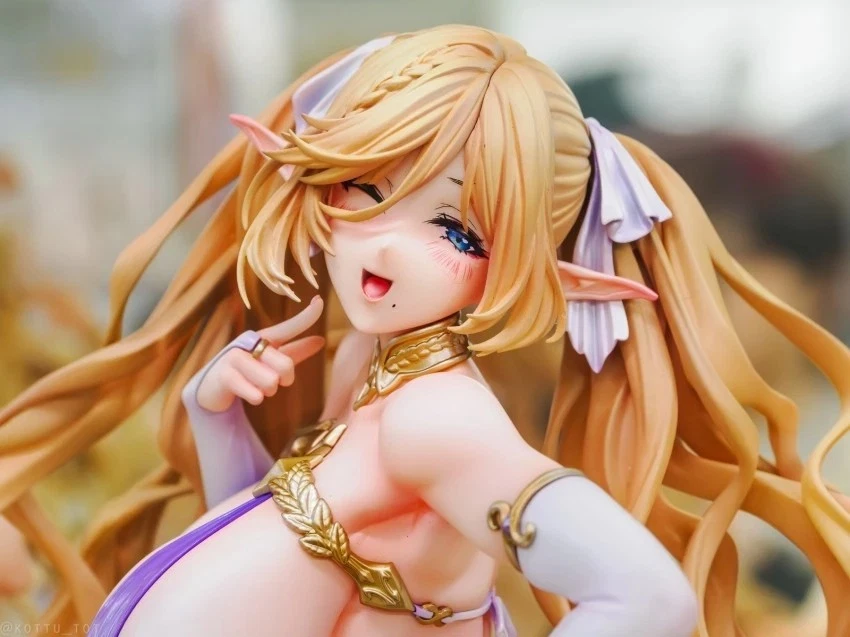 Figura Niña Anime PVC Vertex Elf Village 8th Tiana 5th Kukuru Cecil Mama 25 cm Foto 4 de 4