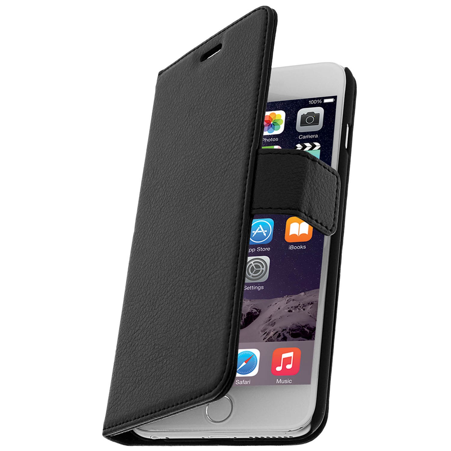 Protection clapet iPhone 6 Plus Avizar aux finitions surpiquées