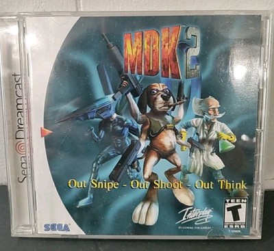 MDK2 - Sega Dreamcast - Complete (Disc Is In Very Good Condition) (Clean)