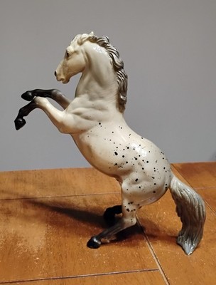 Breyer Glossy #32 Fighting Stallion King 1961-1966 Gray Black Leopard Appaloosa