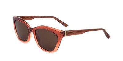 Ted Baker TB1639 Gloss crystal brown gradient 55/18/140 Damen Sonnenbrillen