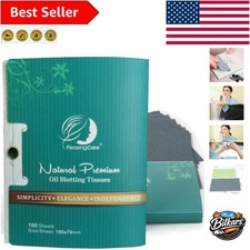 Travel-Friendly 200 Count Oil Absorbing Blotting Sheets - For All Skin Types