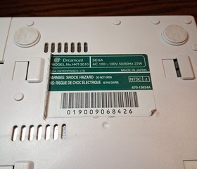 Sega Dreamcast HKT3010 Console Japan Region Tested See Pics/Description