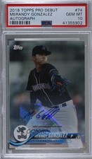 2018 Topps Pro Debut Auto Merandy Gonzalez #74 PSA 10 GEM MT Auto 8d2