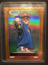 Foddy, Max - 2013 Bowman Chrome Draft Prospect - Orange Refractor - /25