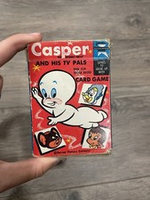 Casper And His Tv Pals Card Game Vintage Card Game