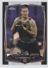 2014 Topps Chrome Black Refractor 203/299 CJ Fiedorowicz #131 1u0