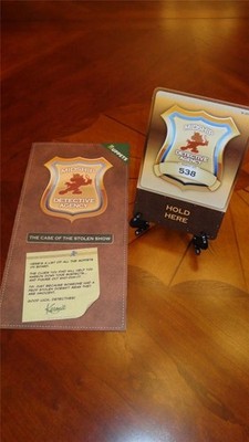 Disney Cruise Line DCL Fantasy Midship Detective Agency KIT card map MUPPETS