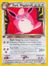Dark Wigglytuff - 40/105 - Pokemon Neo Destiny 1st Edition Card WOTC NM on eBay